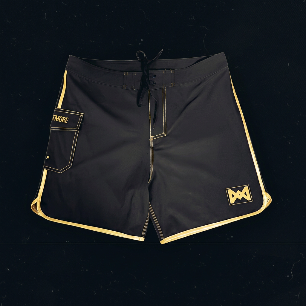 Beasts of One Nation – Adult Fitted Waist Board Shorts (15" Mid-Thigh)