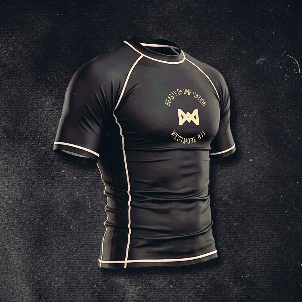 Adult - Beasts of One Nation Short Sleeve Rashguard