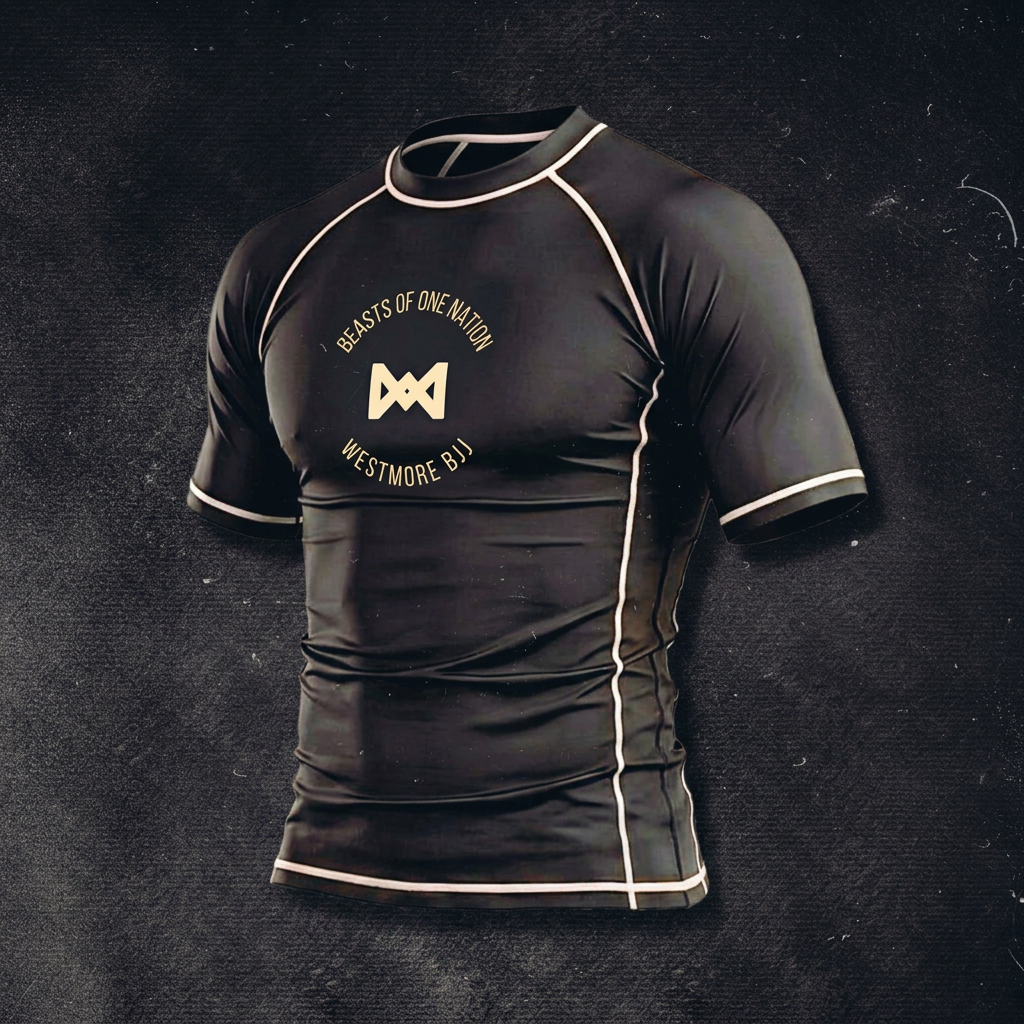 Adult - Beasts of One Nation Short Sleeve Rashguard