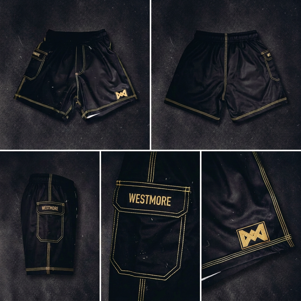 Beasts of One Nation Westmore BJJ Youth Board Shorts (Elastic Waistband)